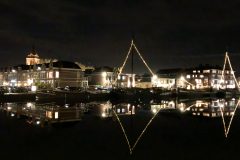 tjalk TEUNTJE GEERTRUIDA kerstverlichting