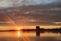 ORTA zonsondergang