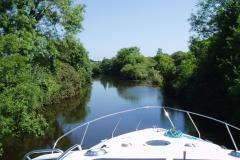 voorsteven motorboot kijk over water