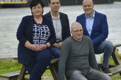 Jozien-Jacky-Evert-Marnix groepsfoto