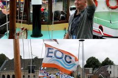 EOCers-met-vlag-op-boot