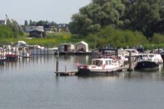 motorboot MARIE aan de steiger