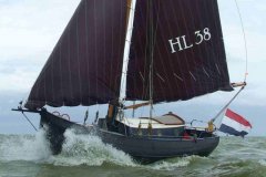 zeiljacht HL 38 ZUIDERZEE bij Stavoren