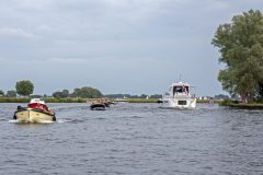 Verschillende boten op het water