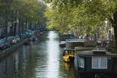 woonarken in de gracht