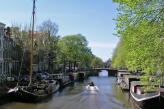 bootje door de gracht