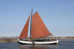 zeilboot in vaart