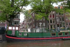 woonschip in Amsterdam