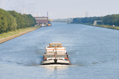 motorvrachtschip in de vaart